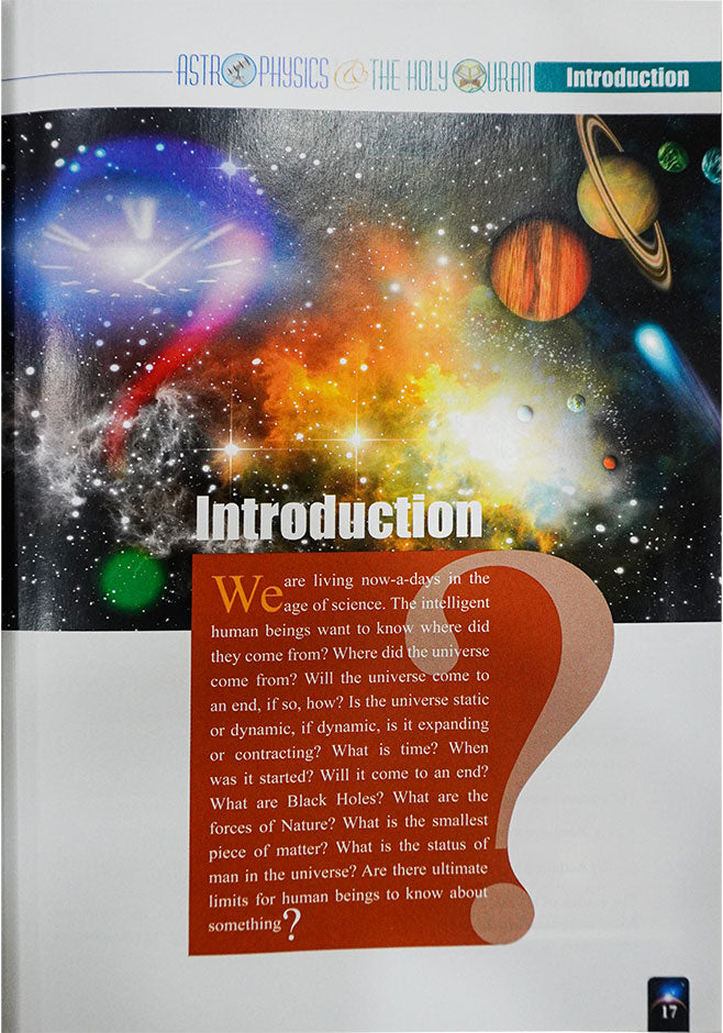 Astrophysics and The Holy Quran