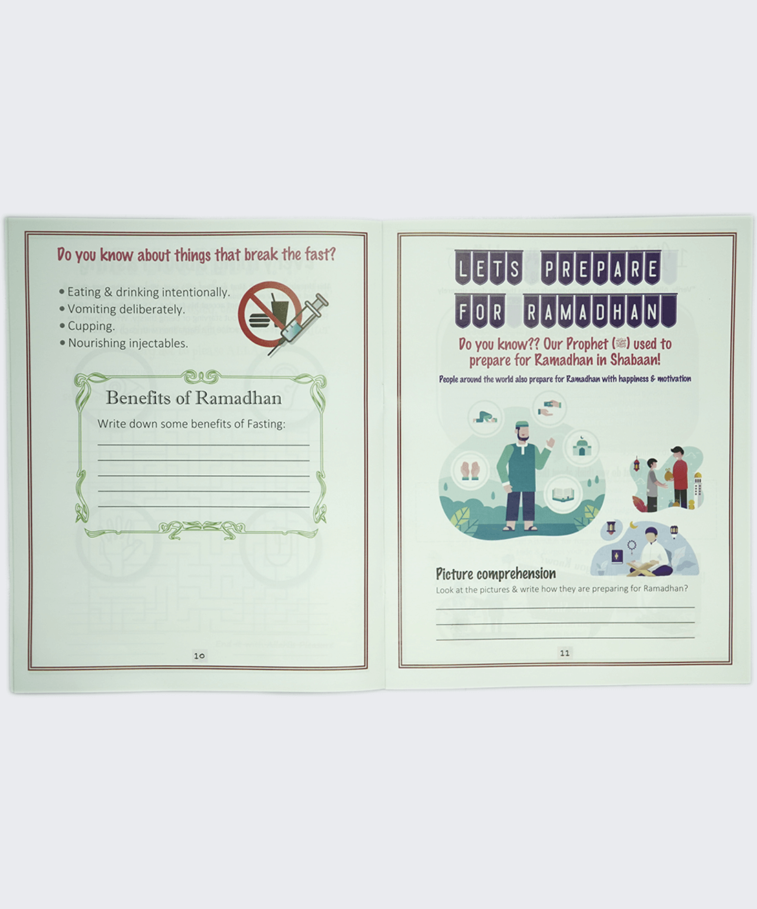 Ramadan Work Book