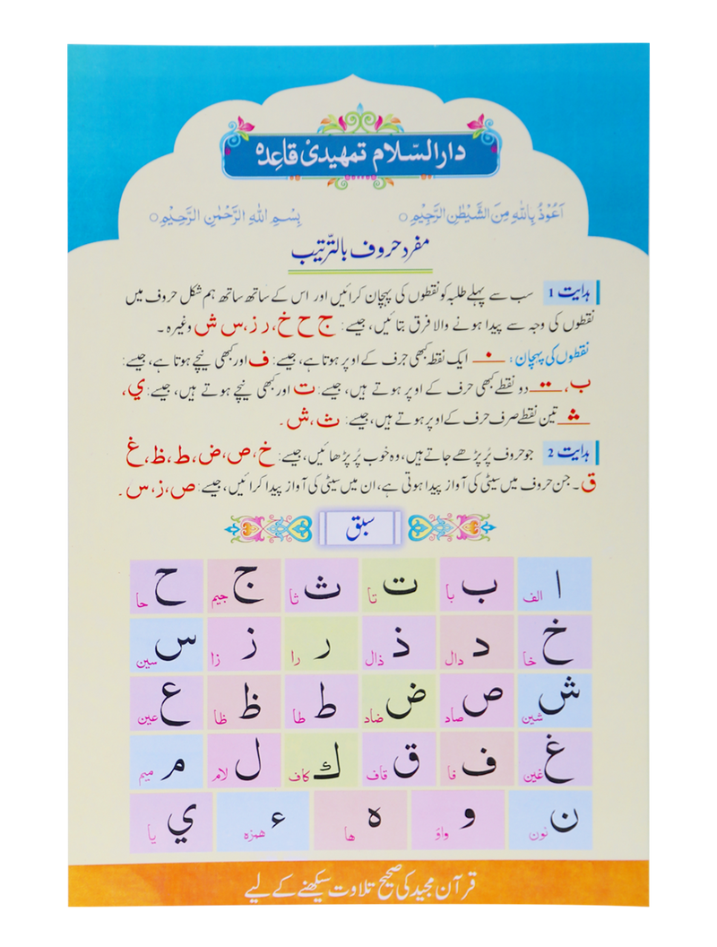 Tamheedi Qaidah (Art card)