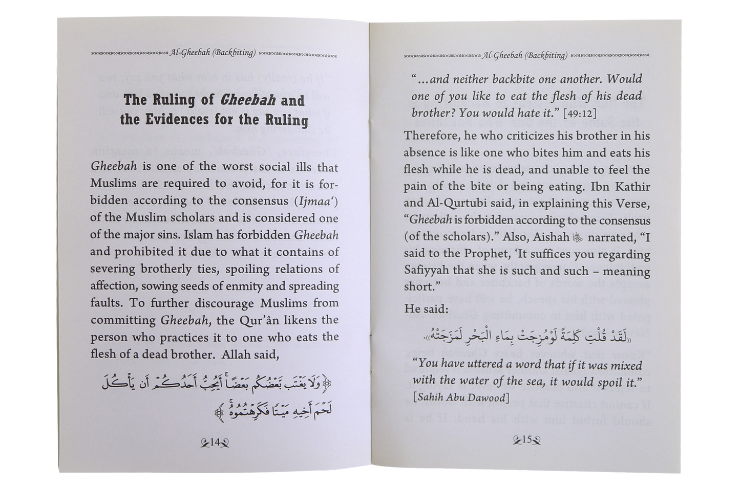 Backbiting