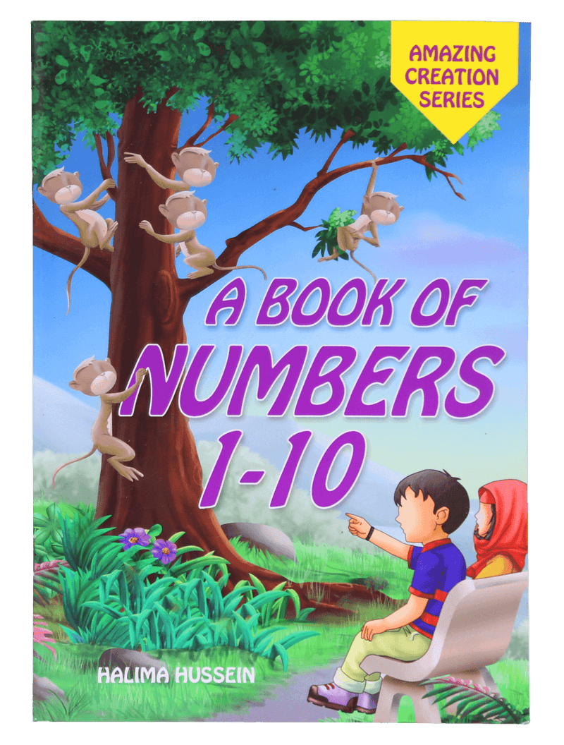 A Book of number 1-10 (4 Colors)