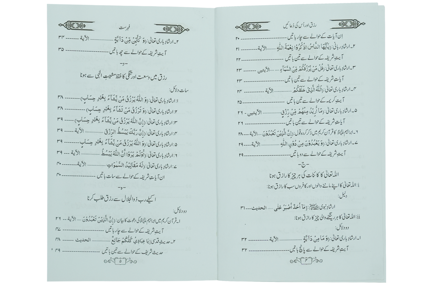 Rizq aur is ki Duain