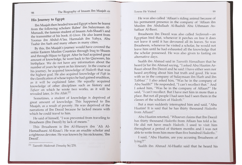 The Biography of Imam Ibn Majah R.A