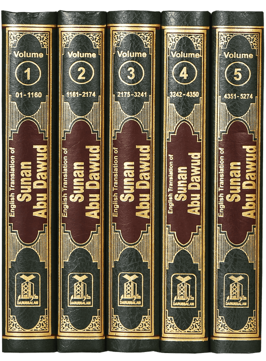 English Translation of Sunan Abu Dawud- 5 volumes set