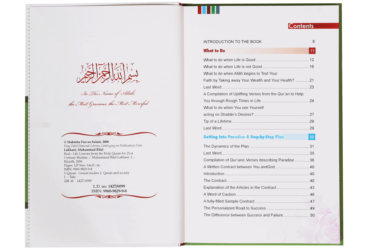 Real life Lessons from the Holy Qur`an
