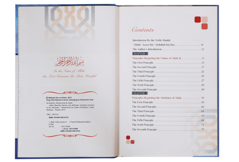 The Beautiful Names & Attributes of Allah
