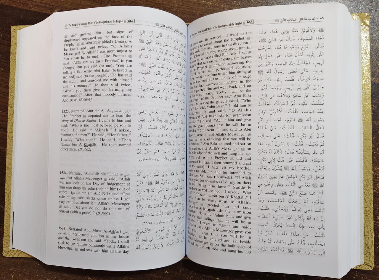 Summarized Sahih al Bukhari Arabic-English (Local)