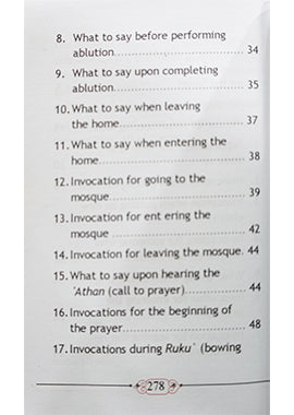 Fortress Of Muslim - Pocket Size