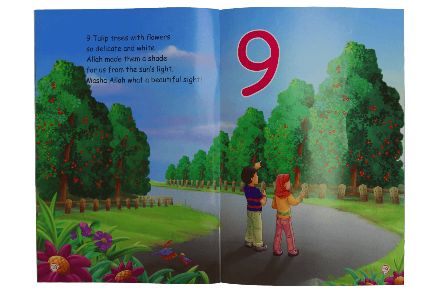 A Book of number 1-10 (4 Colors)