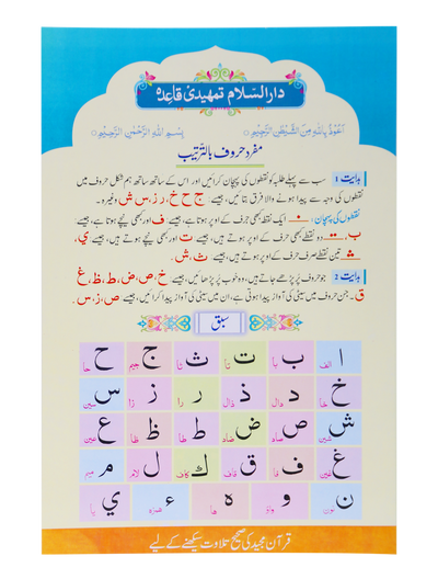Tamheedi Qaidah (Art card)