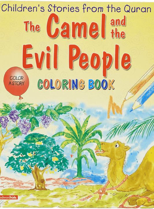 The Camel and Evil People cooring book