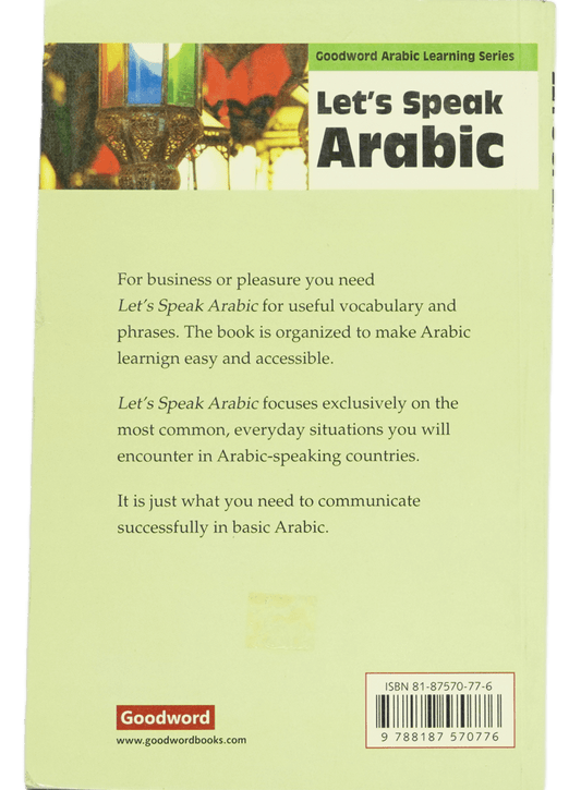 Lets Speak Arabic