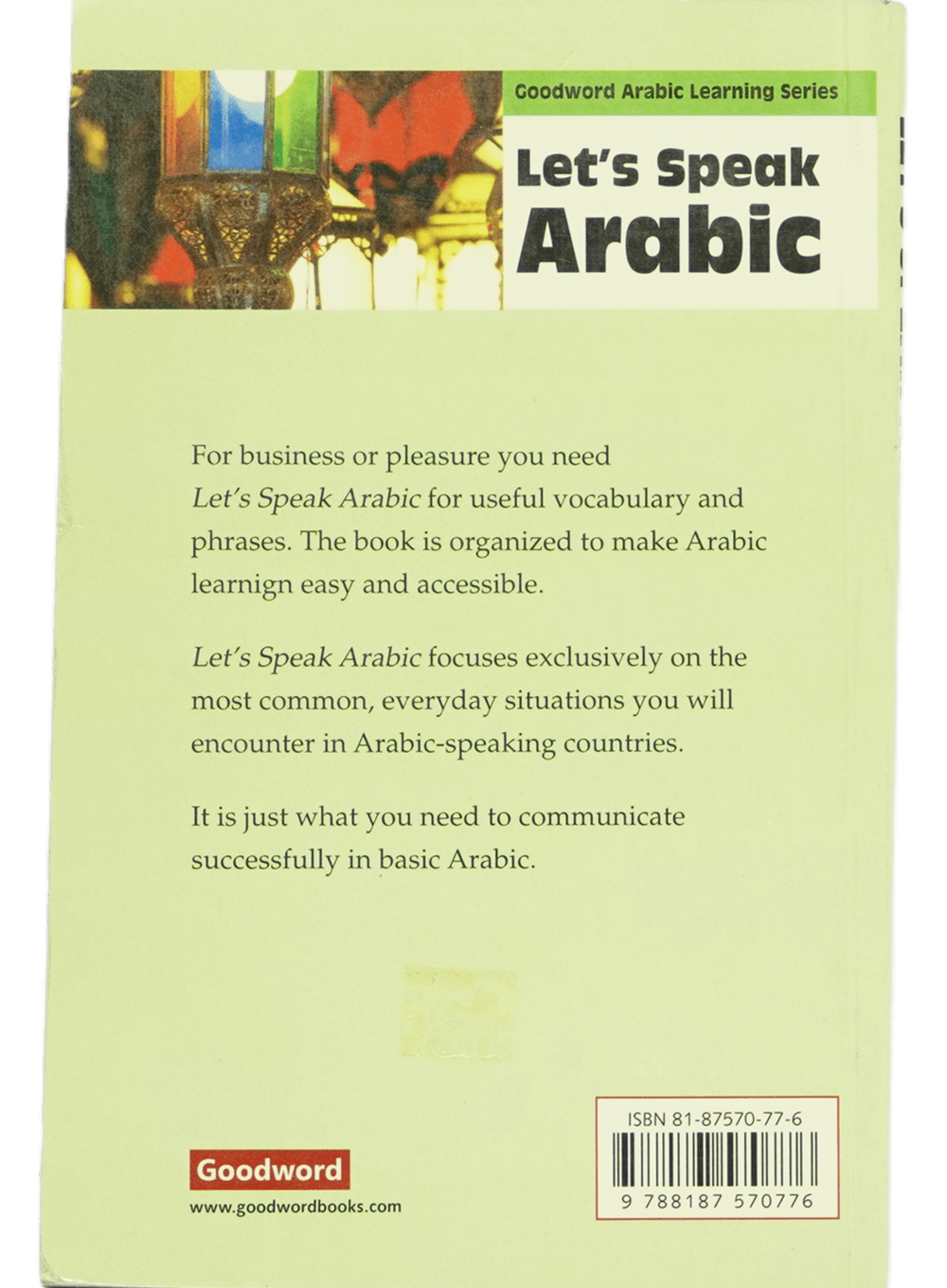 Lets Speak Arabic
