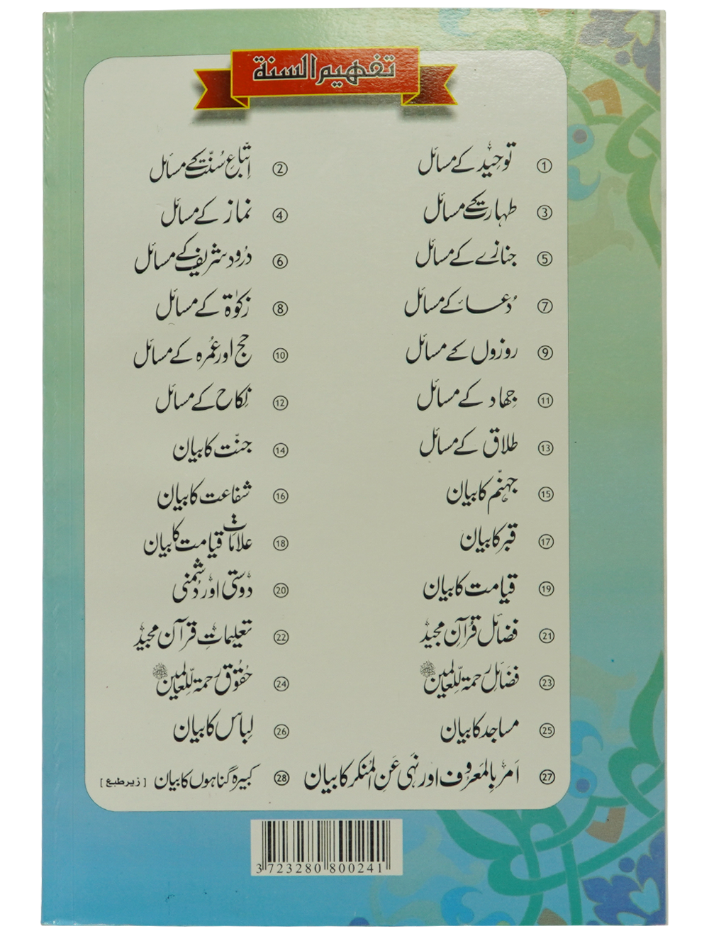 Haqooq Rehmatul Lil Aalameen