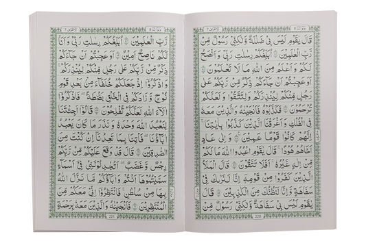 13 Lines Quran Parah 6 to 10 (Soft cover)