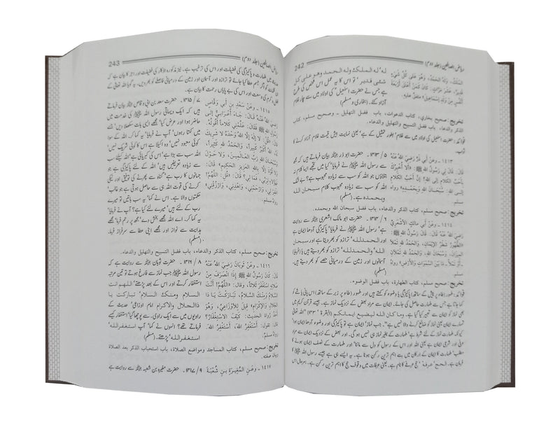 Riyad-Us-Saliheen - Urdu - Imported 2 Vol. Set - 14x21
