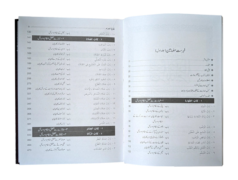 Bulugh ul Maram - 2 Vol. Set – Urdu – 17x24 (Imported)