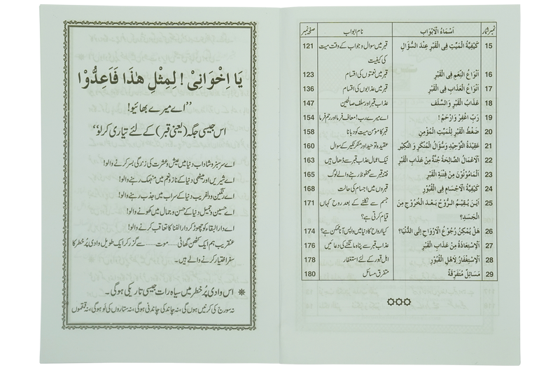 Qabar Ka Bayan