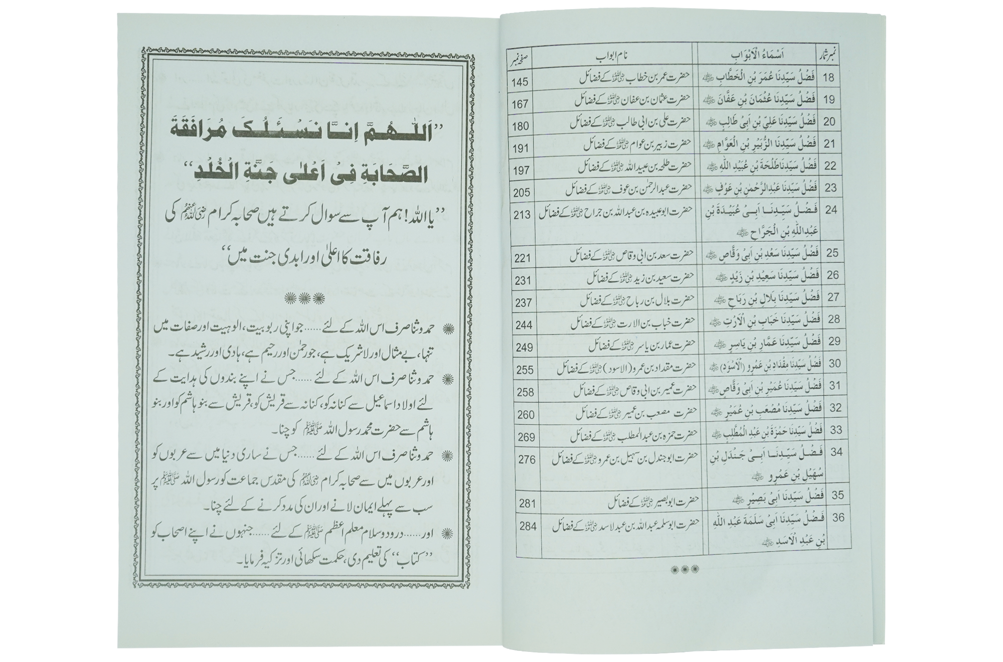 Fazail e Sahaba karaam (part 1)