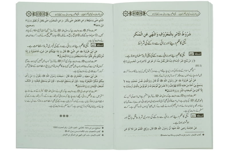 Amar Bil Maroof Wa Nahi Anil Munqir Ka Bayan