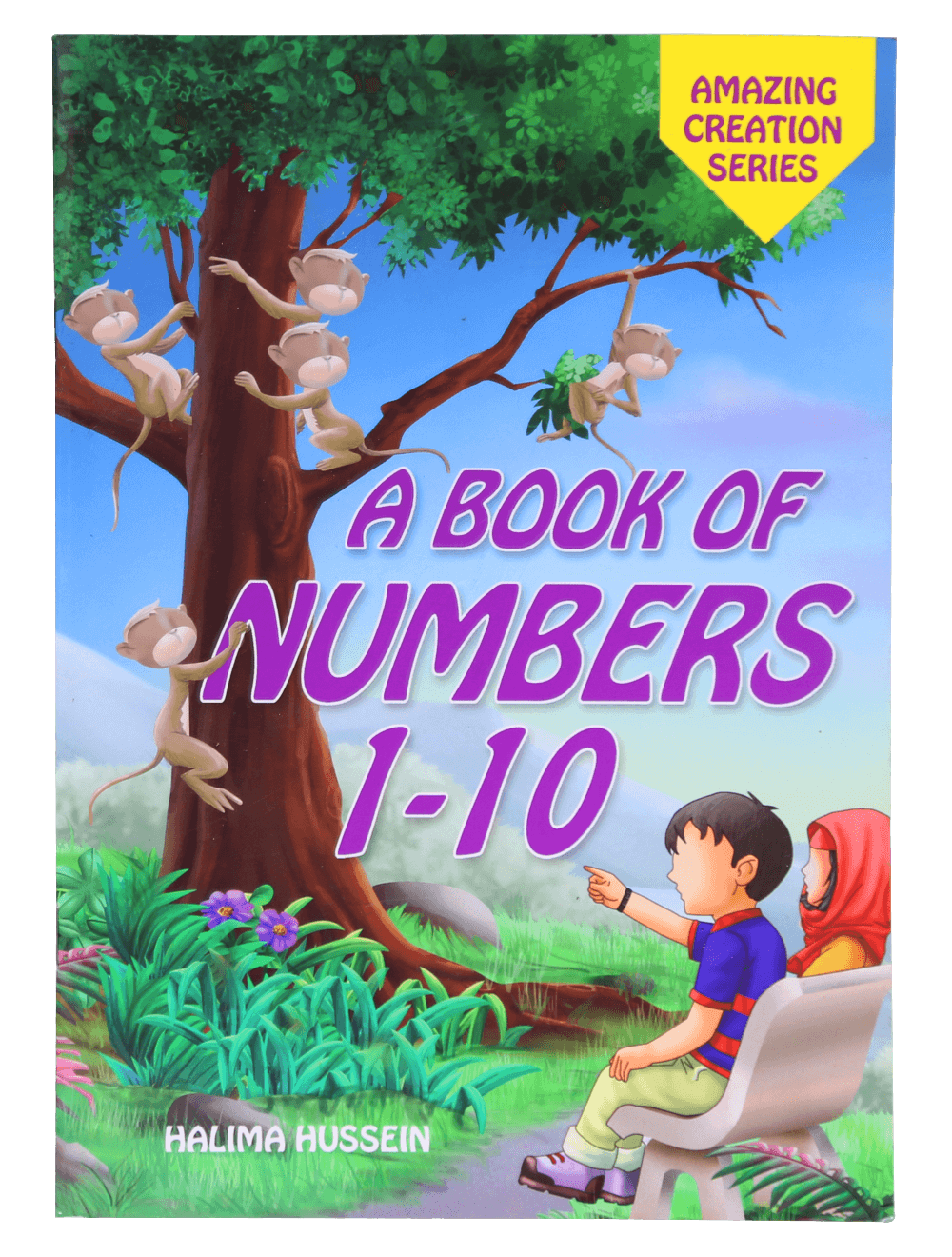 A Book of number 1-10 (4 Colors)