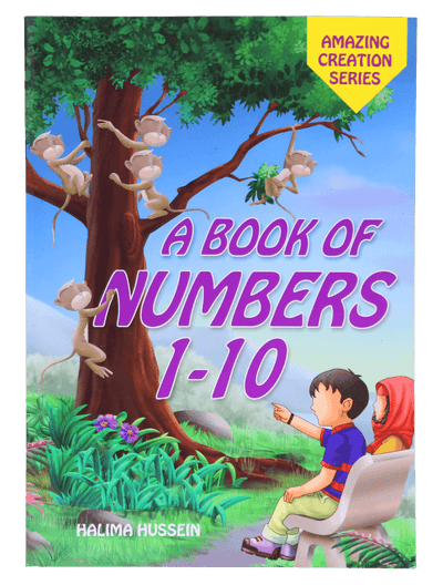 A Book of number 1-10 (4 Colors)