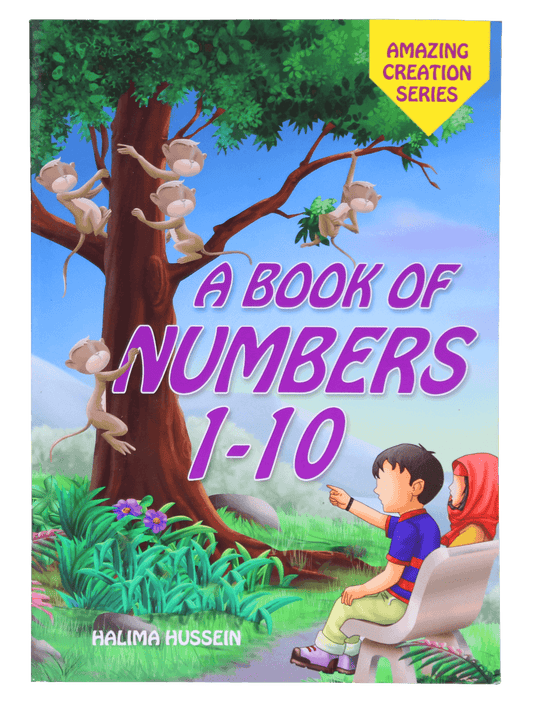 A Book of number 1-10 (4 Colors)