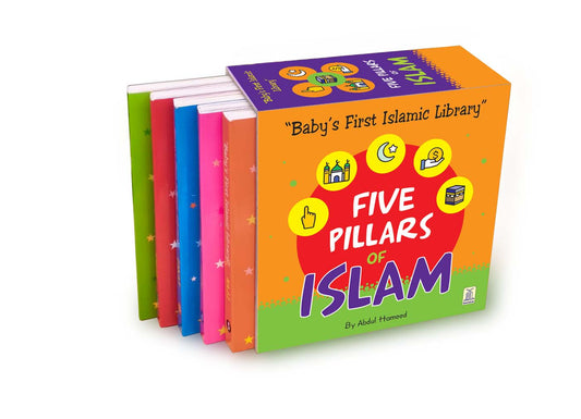 Five Pillars of Islam (Baby’s First Islamic Library)- Box of 5 Books