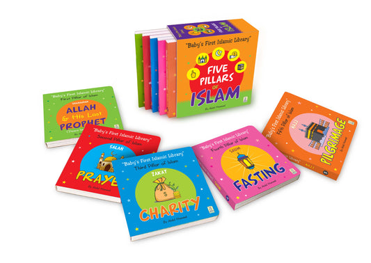 Five Pillars of Islam (Baby’s First Islamic Library)- Box of 5 Books