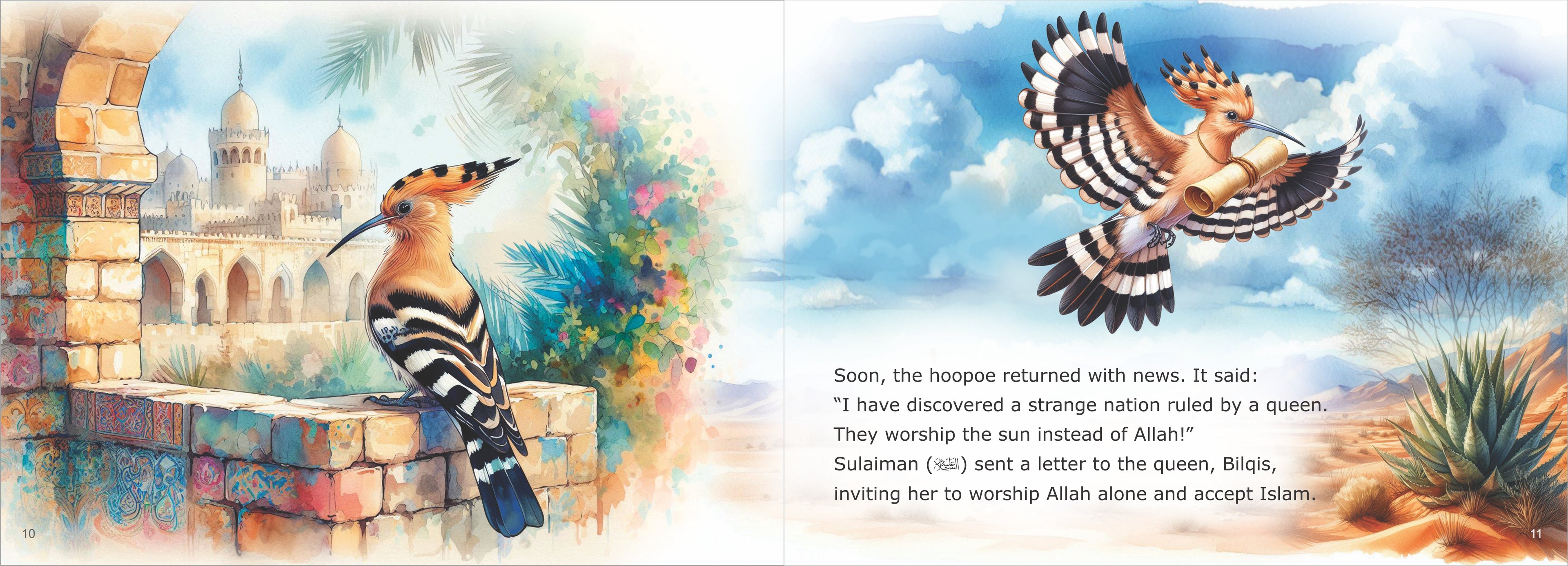 Quran tells me The Story of Prophet Sulaiman A.S. - A Flying Envoy