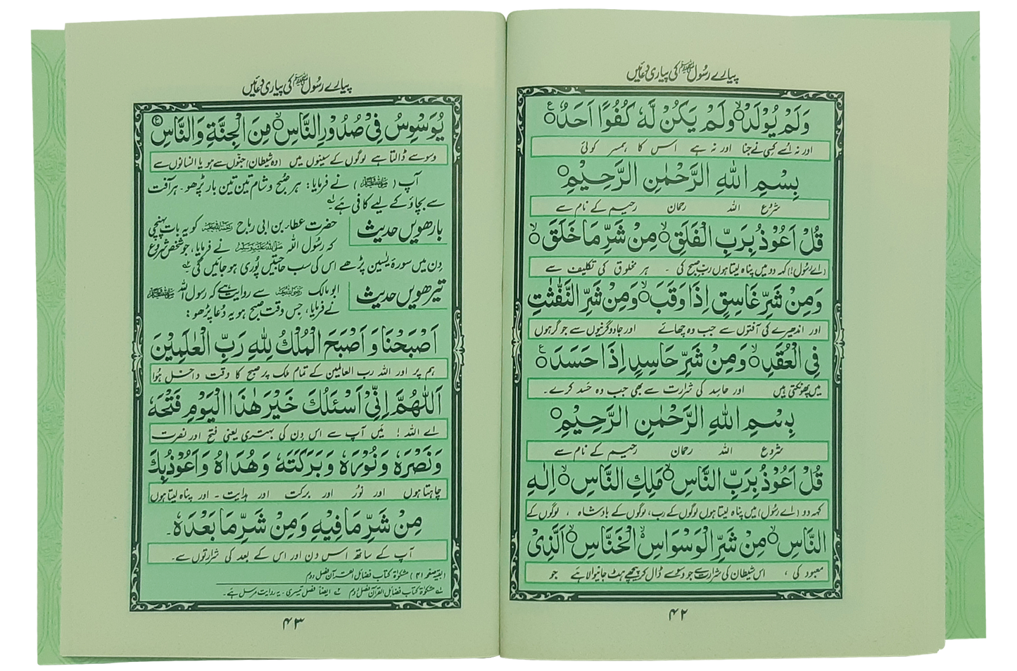 Pyary Rasool ki Payari Duain (Pocket) - Allaa
