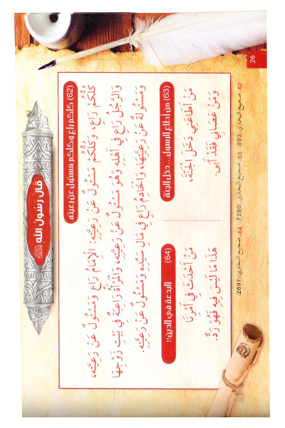 Rasul Allah Ke 200 Sunehre Irshadat (Arabic)