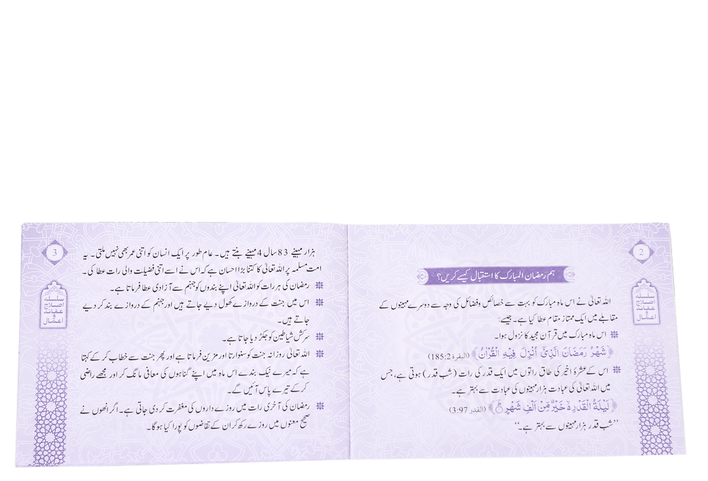 Ramadan al Mubarak main Karne Wale Kaam