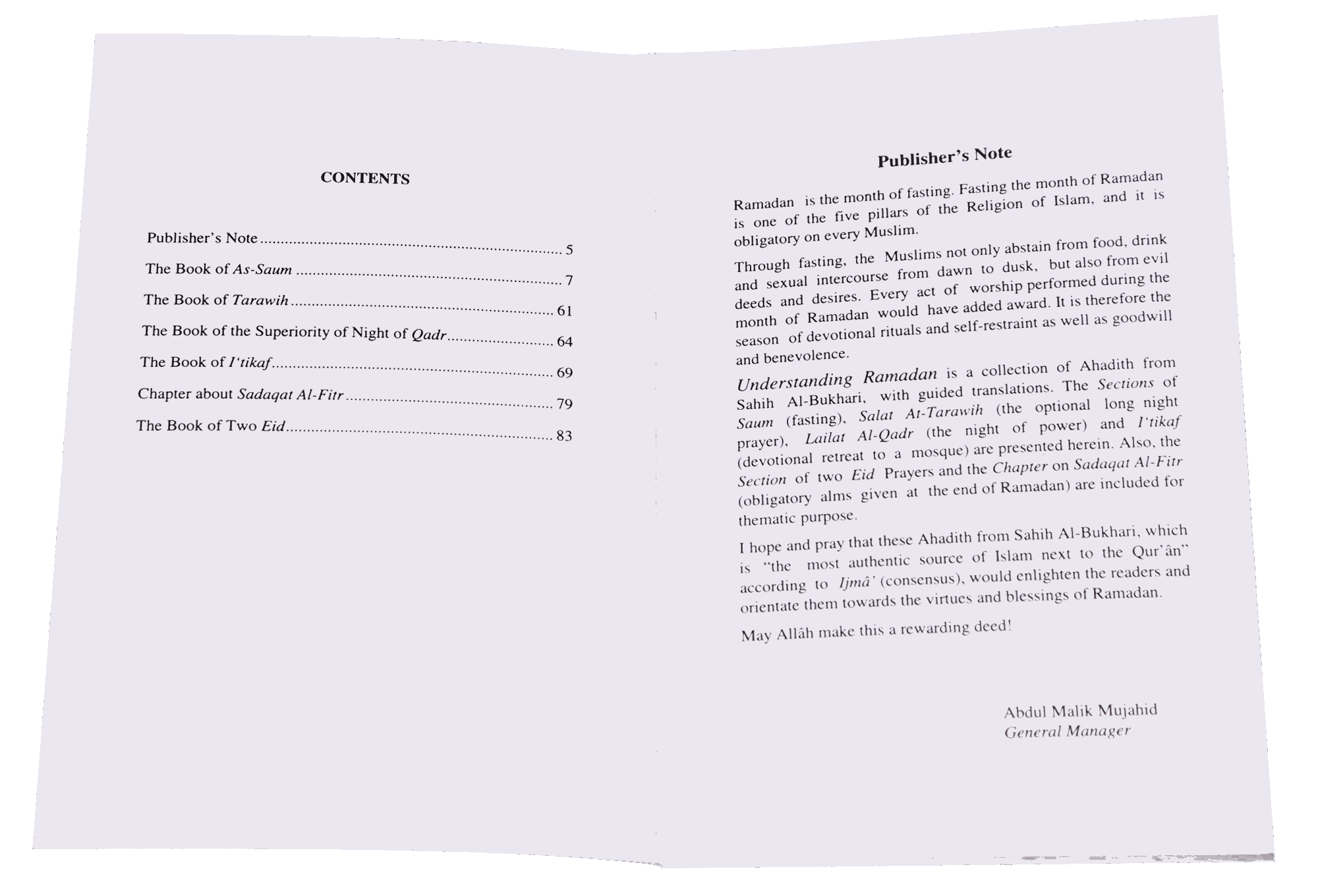 Understanding Ramadan