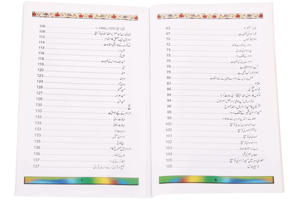 Tareekh e Makkah Mukarramah (Art paper)