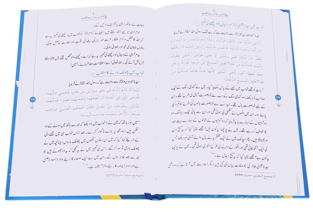 Sachay Khuwabo`n k Sunehray Waqiyaat