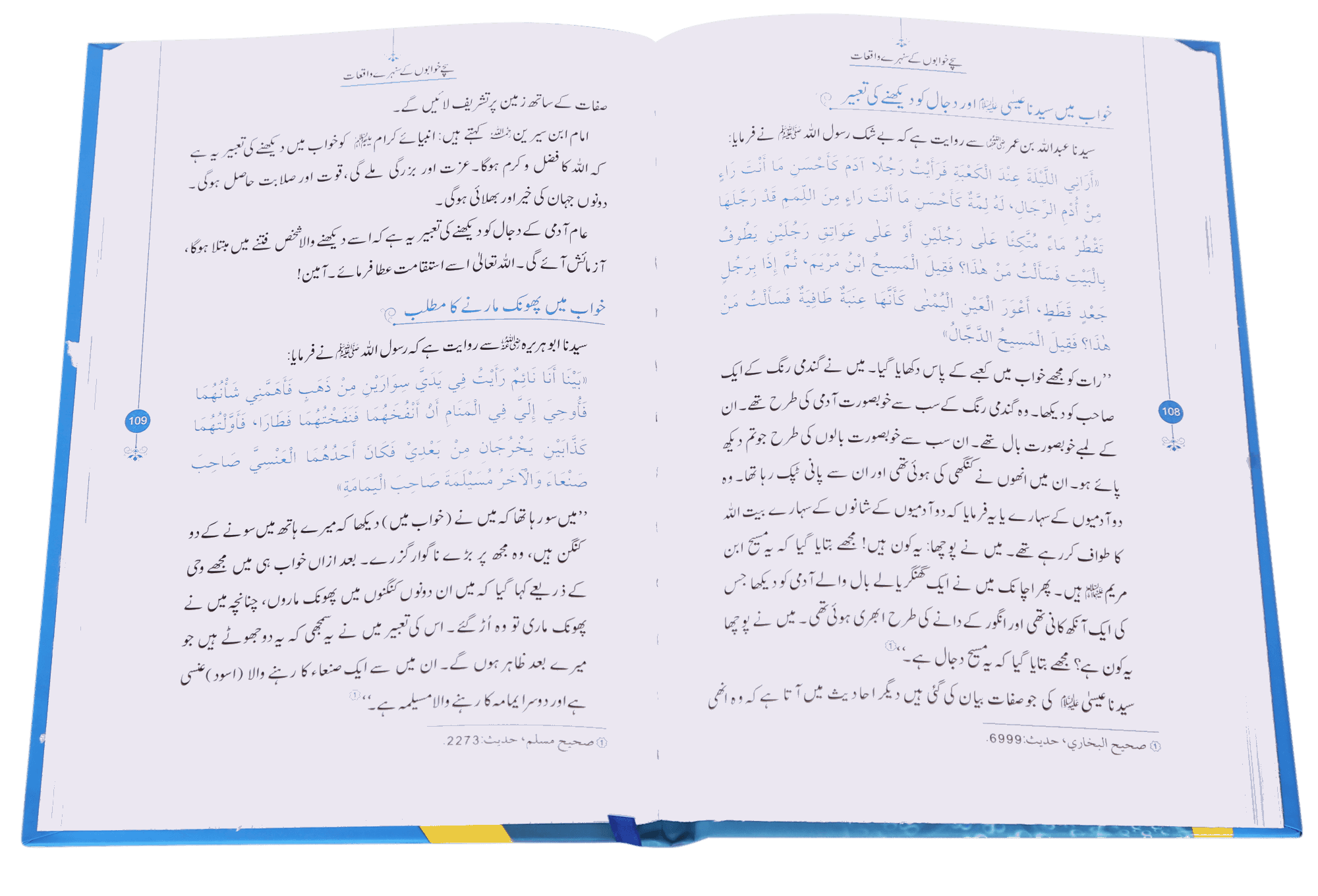 Sachay Khuwabo`n k Sunehray Waqiyaat