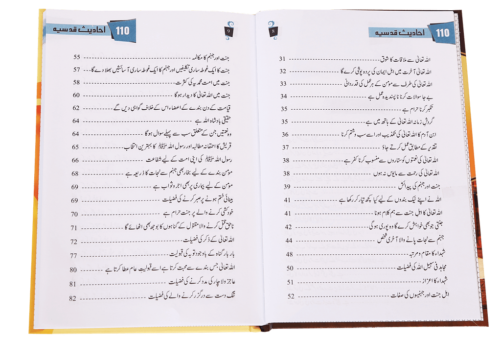 110 Ahadith Qudsi- Urdu