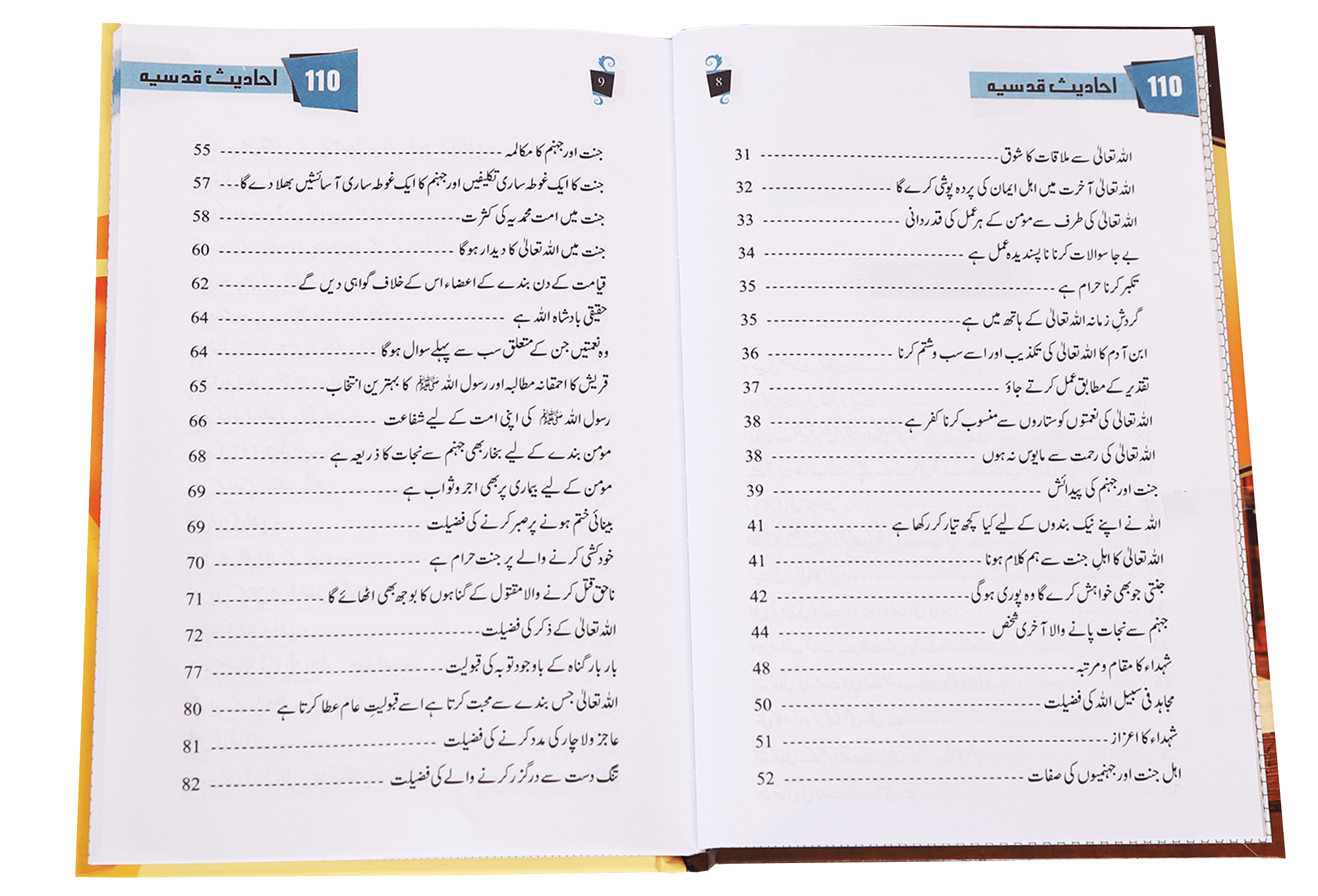 110 Ahadith Qudsi- Urdu