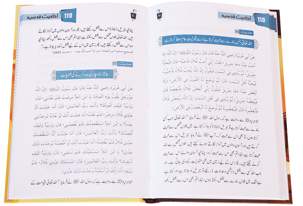 110 Ahadith Qudsi- Urdu