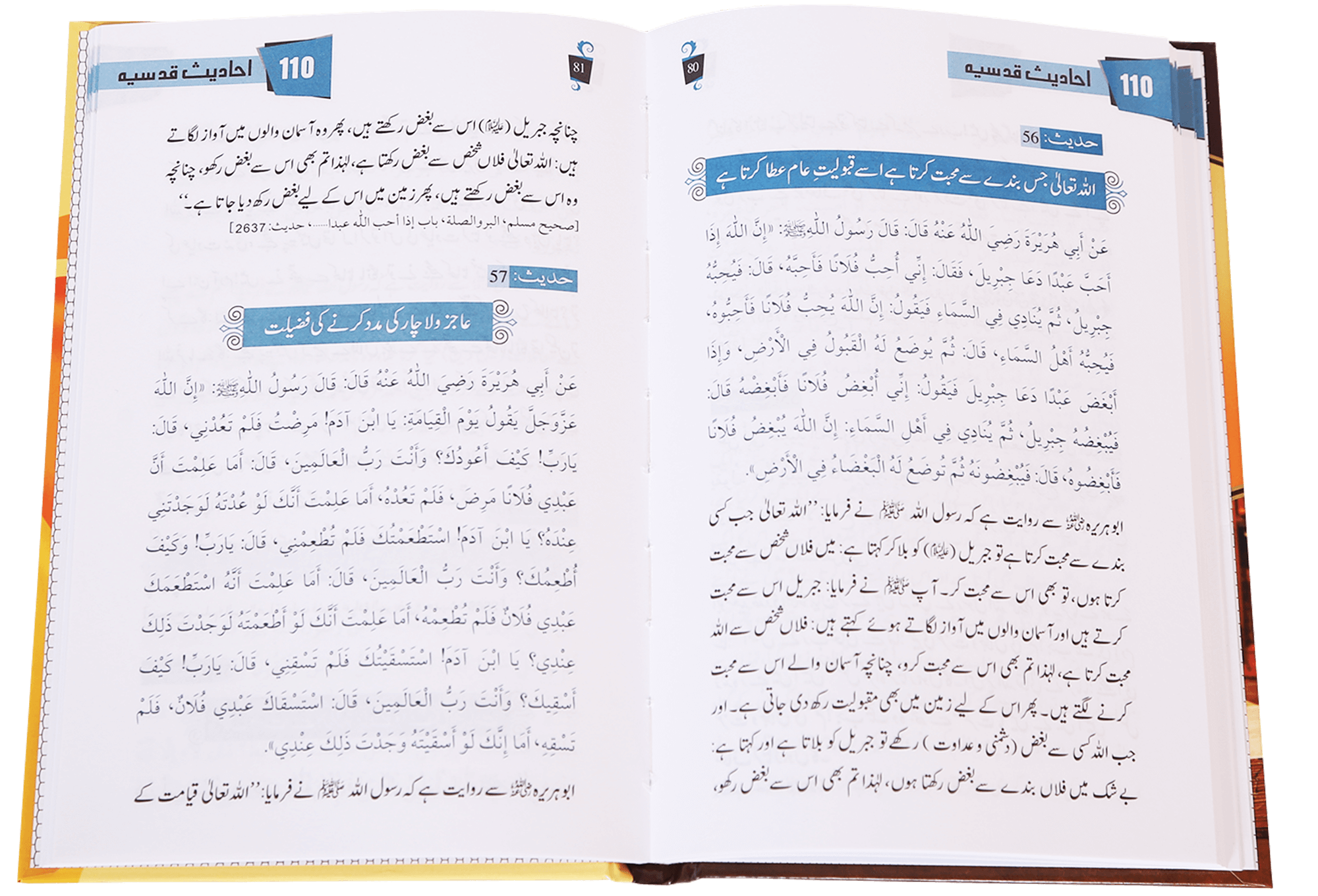 110 Ahadith Qudsi- Urdu