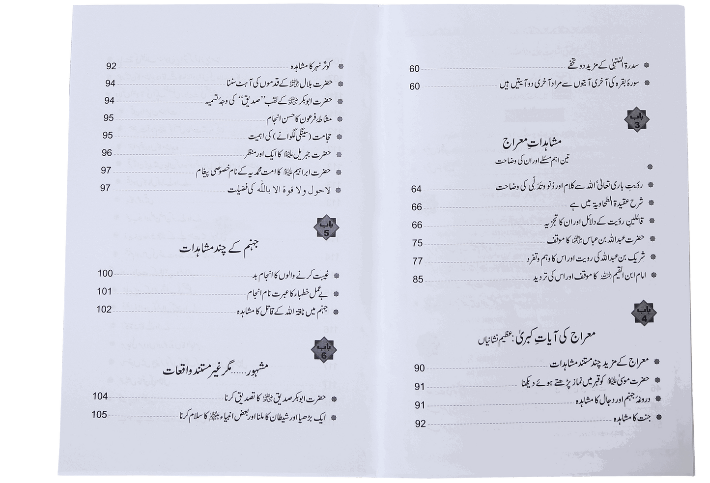 Waqiyah Maeraj Aur uus Kai Mushahidaat