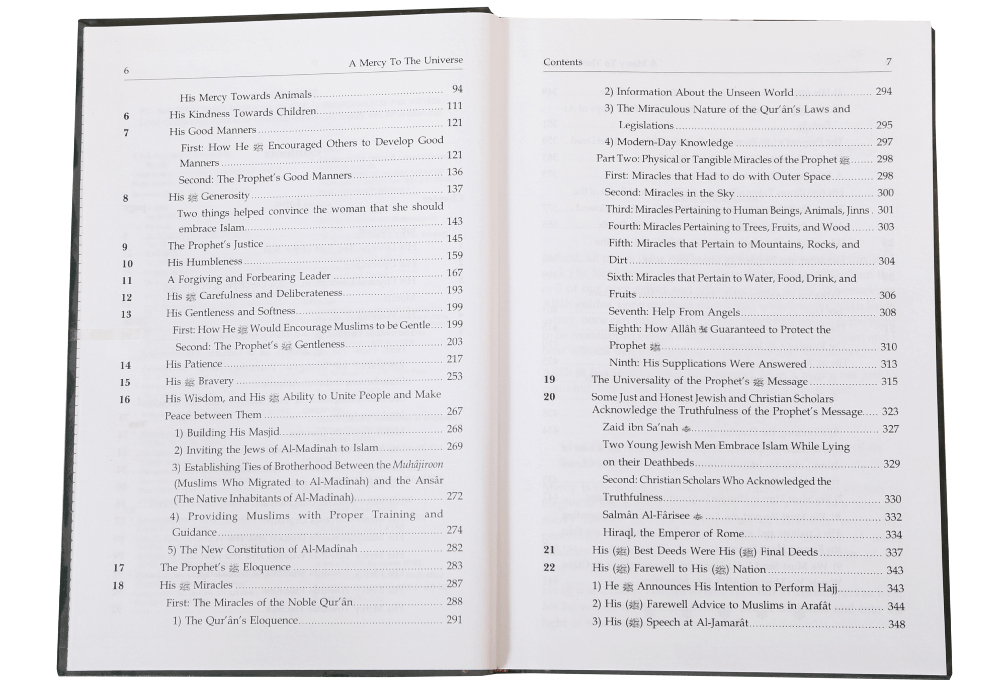 A Mercy to the Universe