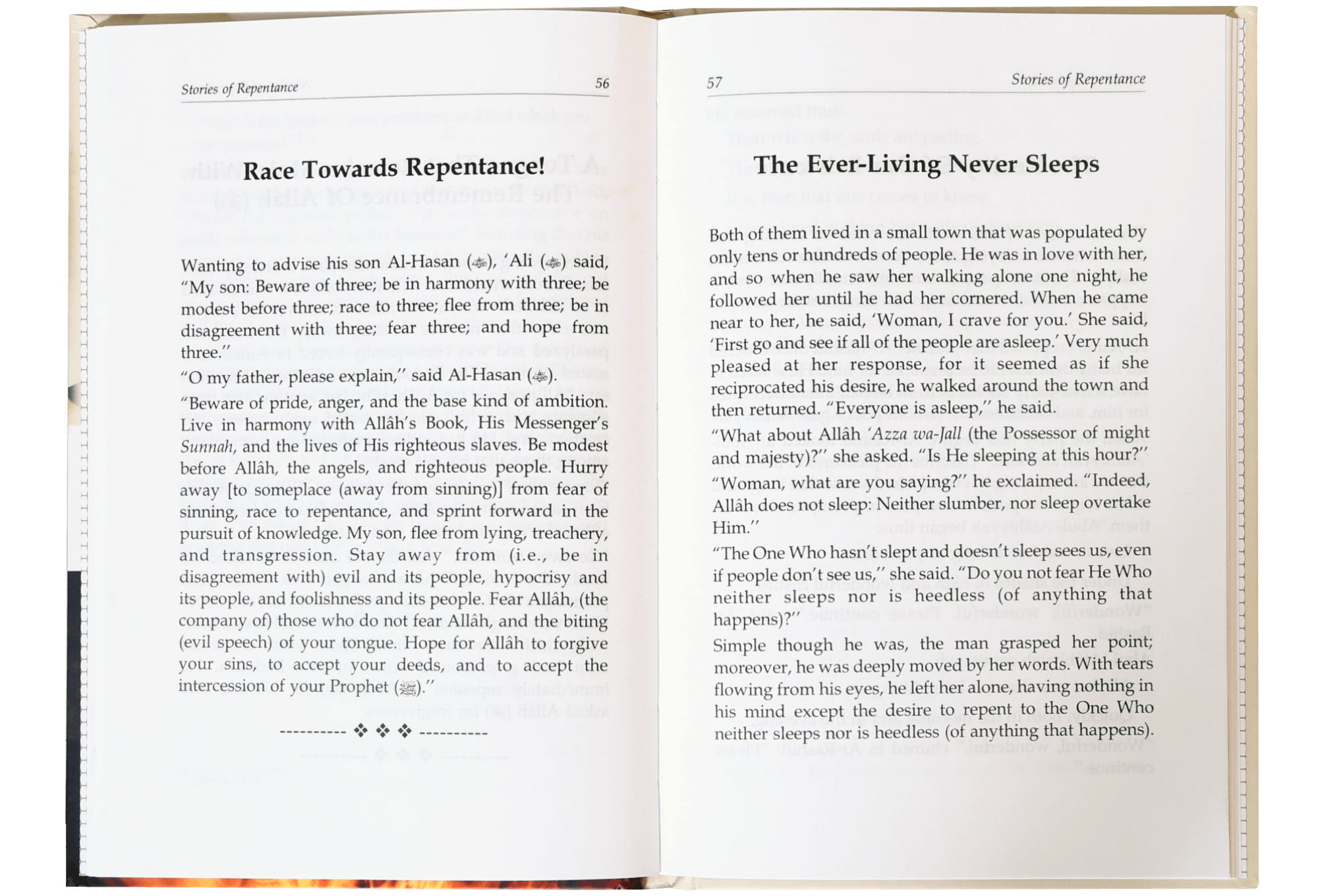 Stories of the Repentance