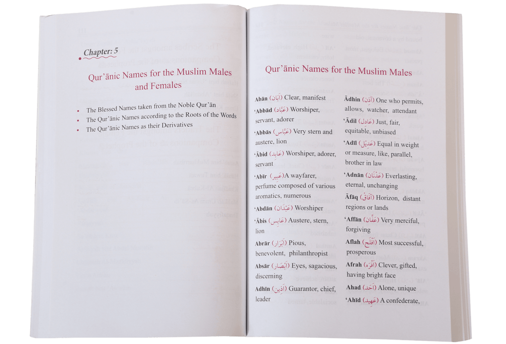Dictionary of Islamic Names