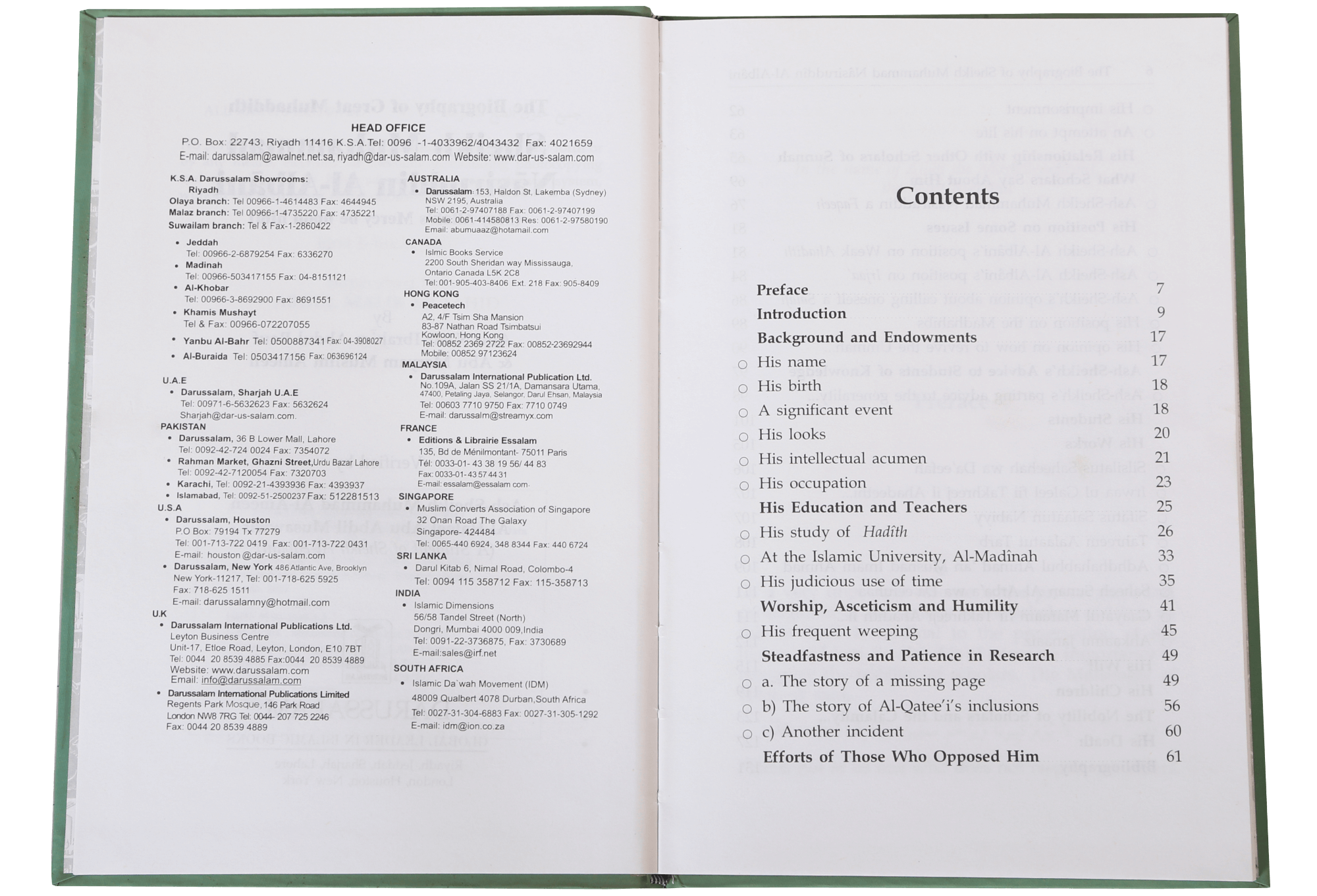 The Biography of Shaikh Muhammad Nasiruddin al-Albani