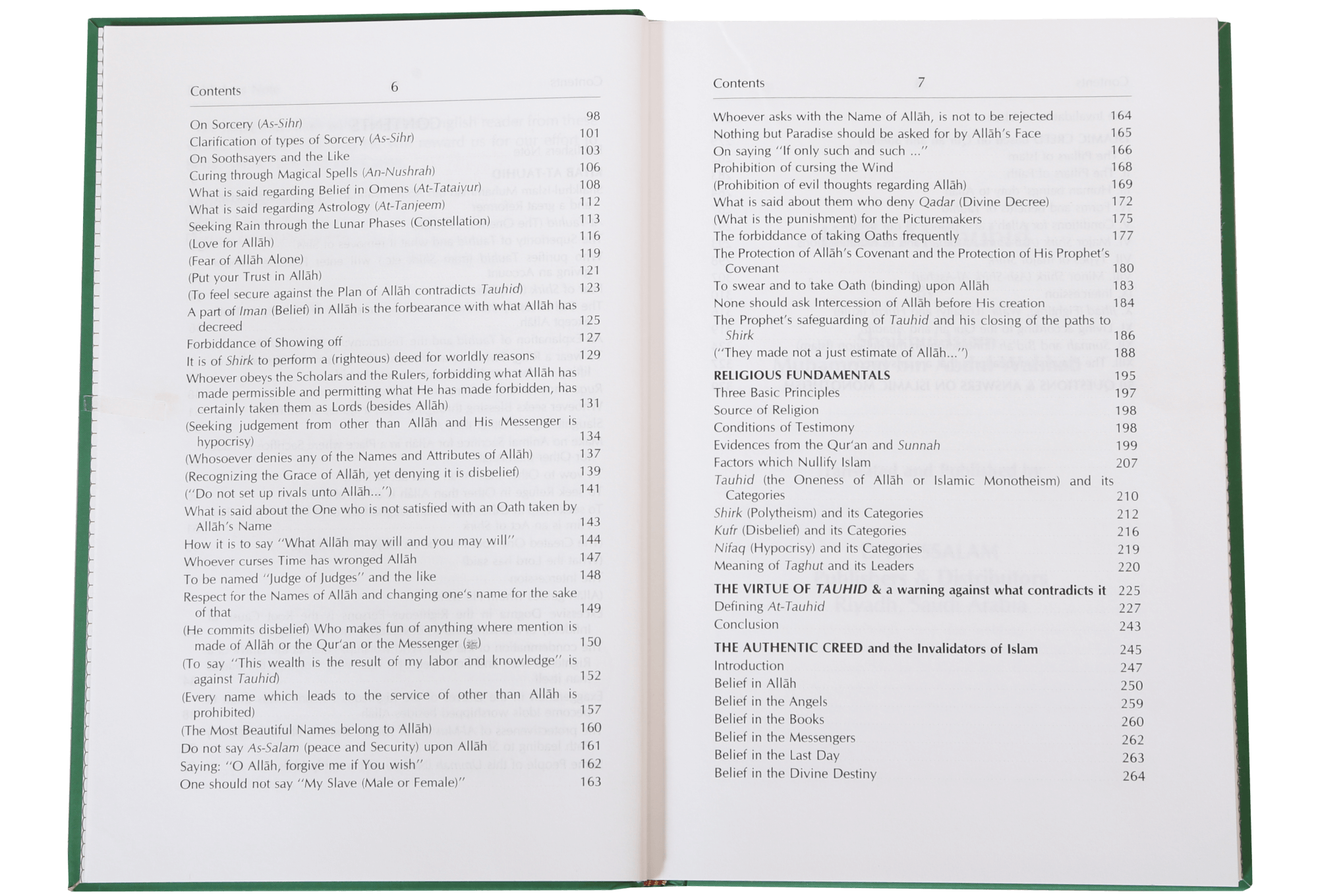 Concise Collections of Creed and Tauhid