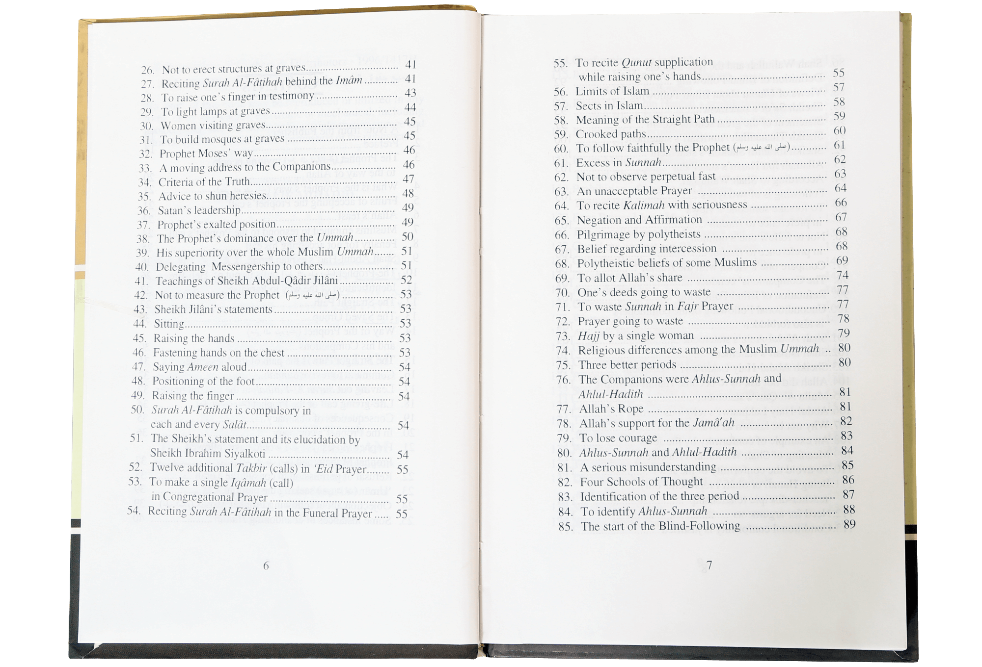 The Way of the Prophet Muhammad (P.B.U.H)