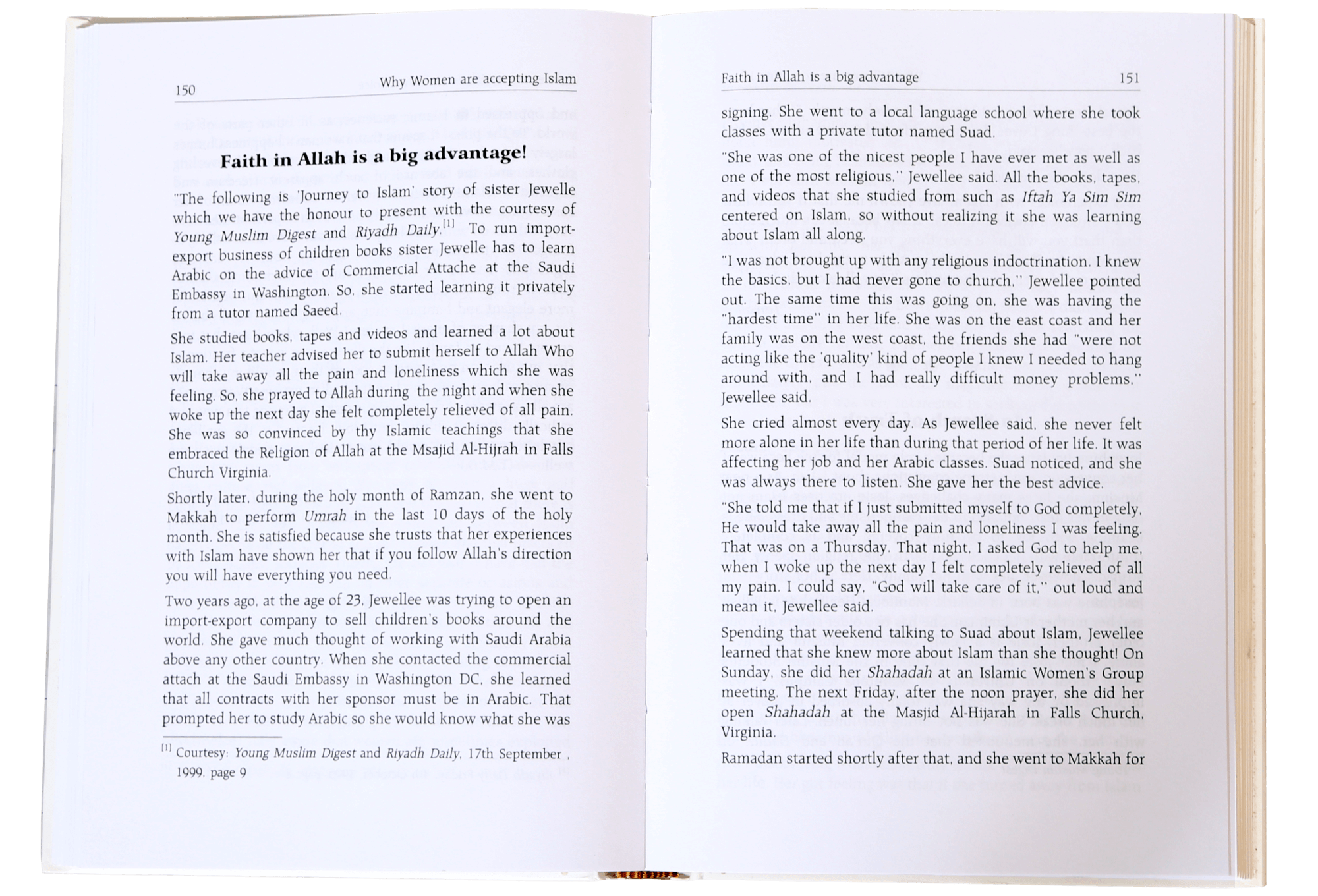 Why Women are Accepting Islam