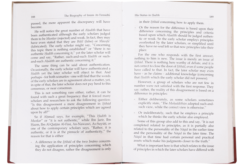 The Biography of Imam At-Tirmidhi